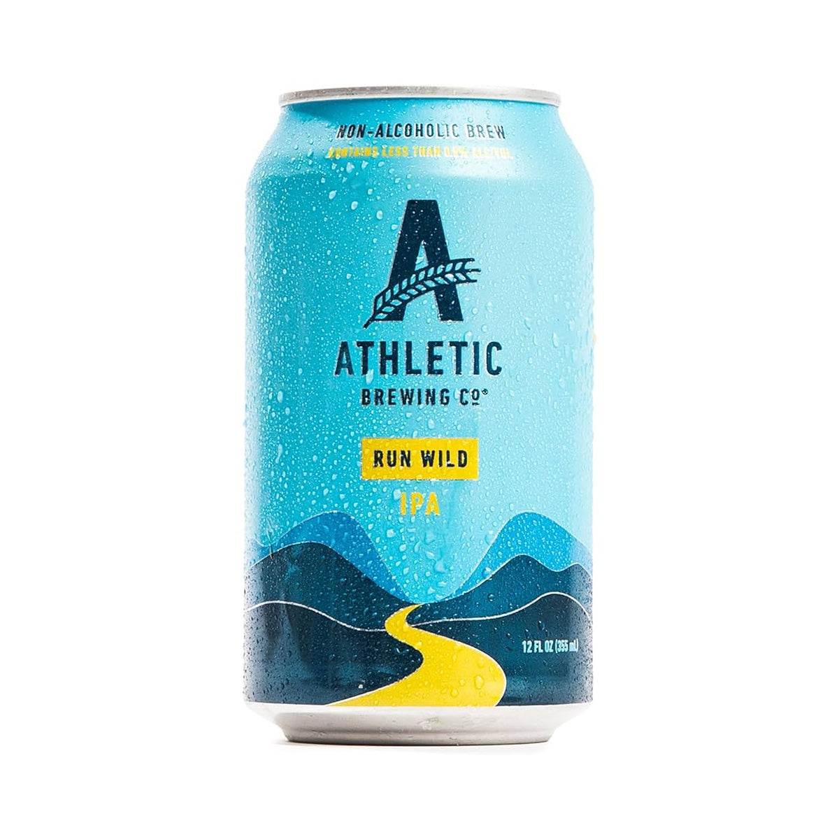 Athletic Brewing Co Run Wild IPA (Alcohol Free)